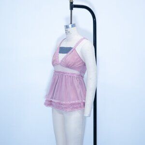 Jean Paul Gaultier Mesh Layered Tank Top